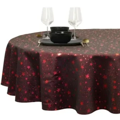 Unique Living - Tafelkleed Quin - 170cm - Rood Clearance