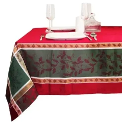 Unique Living - Tafelkleed Oliver - 150x300cm - Rood Discount