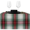 Unique Living - Tafelloper Xmas Tartan - 45x150cm - White Discount
