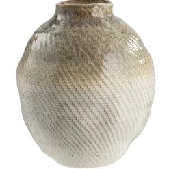 Leen Bakker Vaas Bloesem - bruin keramiek - 30,5xØ26 cm Online