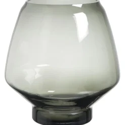 Leen Bakker Vaas Felice - zwart - 31xØ29 cm New