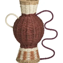 Leen Bakker Vaas Fes - multikleur - metaal - 41x34,5x21 cm Discount