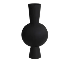 Light & Living Vaas Kavandu - Zwart - 31x20x60cm Hot