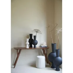 Light & Living Vaas Kavandu - Zwart - 31x20x60cm Hot