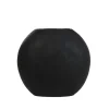 Light & Living Vaas Rayskin - Zwart - 49.5x20x45cm Hot