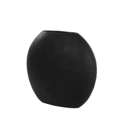 Light & Living Vaas Rayskin - Zwart - 49.5x20x45cm Hot