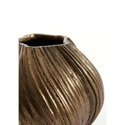 Light & Living Vaas Yatung - Antiek Brons - Ø34cm Clearance