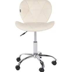 Leen Bakker VALETTA - Bureaustoel - Beige - Kunstleer Sale