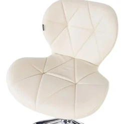 Leen Bakker VALETTA - Bureaustoel - Beige - Kunstleer Sale