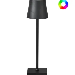 Leen Bakker VALIRA - Tafellamp - Zwart - Aluminium/IJzer Sale