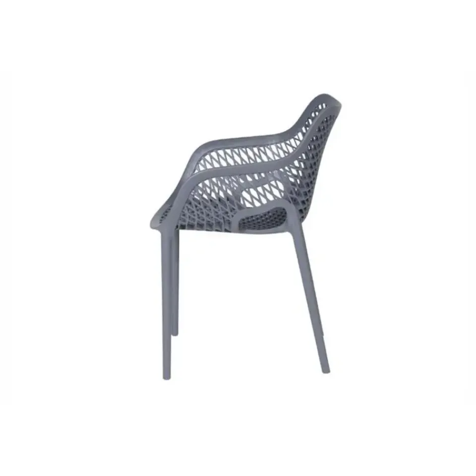 Madino Terrasmeubilair VDG - Madino Air stapelbare stoel - Grijs Outlet