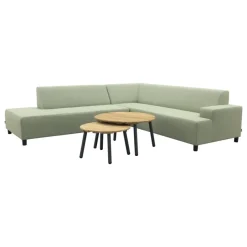 Van der Garde Tuinmeubelen - Premium VDG Malaga/Mindo - hoekbank loungeset chaise longue - green New