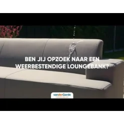 Van der Garde Tuinmeubelen - Premium VDG Malaga/Mindo - hoekbank loungeset chaise longue - green New