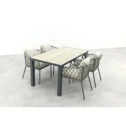 Van der Garde Tuinmeubelen - Premium VDG Sara/Nola tuinset 160x90 cm