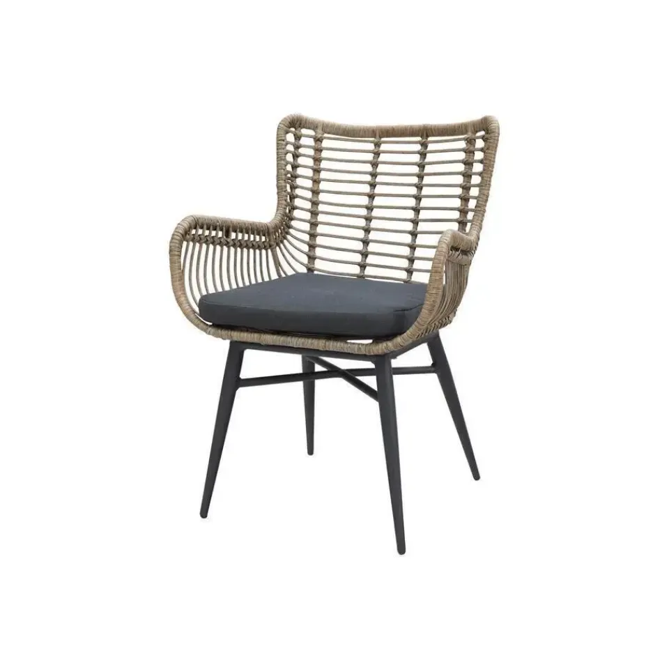 Van der Garde Tuinmeubelen - Premium VDG Set van 4 - Jasmine dining tuinstoel - Naturel Hot