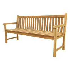 Livingfurn VDG Teak houten tuinbank Bison - 180 cm New