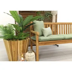 Livingfurn VDG Teak houten tuinbank Bison - 180 cm New