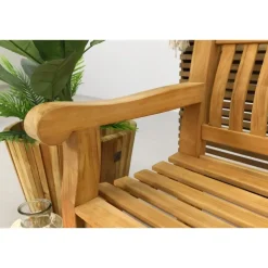 Livingfurn VDG Teakhouten tuinbank Patrick XL - 200 cm Online