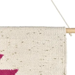 Beliani VEHARI - Wanddecoratie - Beige - Katoen Outlet