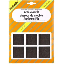 Leen Bakker Verlofix anti-krasvilt - bruin - 150X200mm Sale