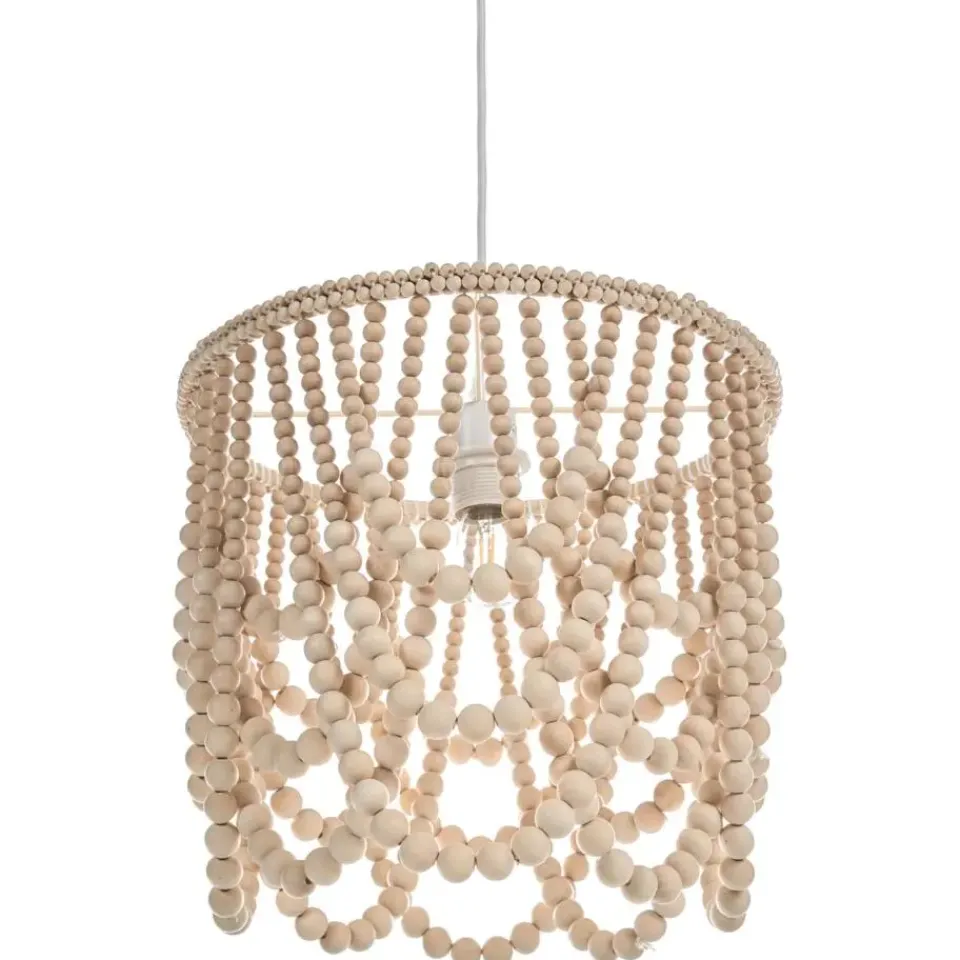 Leen Bakker VERUGAL - Kroonluchter - Lichtbruin - Rubberhout Best