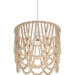 Leen Bakker VERUGAL - Kroonluchter - Lichtbruin - Rubberhout Best