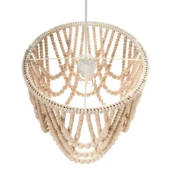 Leen Bakker VERUGAL - Kroonluchter - Lichtbruin - Rubberhout Best