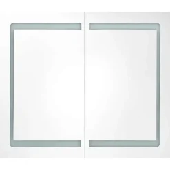 vidaXL - Badkamerkast - Antraciet - MDF Discount