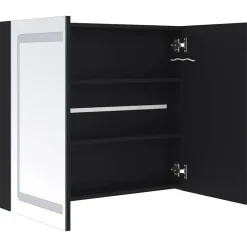 vidaXL - Badkamerkast - Antraciet - MDF Discount