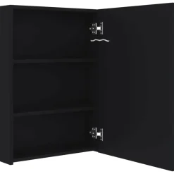 vidaXL - Badkamerkast - Antraciet - MDF