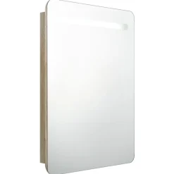 vidaXL - Badkamerkast - Bruin - MDF Clearance