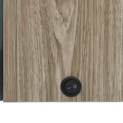 vidaXL - Badkamerkast - Grijs - MDF - 89 x 14 x 62 cm Online