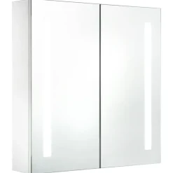 vidaXL - Badkamerkast - Wit - MDF - 62 x 14 x 60 cm New