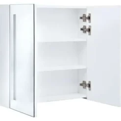 vidaXL - Badkamerkast - Wit - MDF - 62 x 14 x 60 cm New