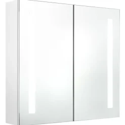 vidaXL - Badkamerkast - Wit - MDF - 62 x 14 x 60 cm Outlet