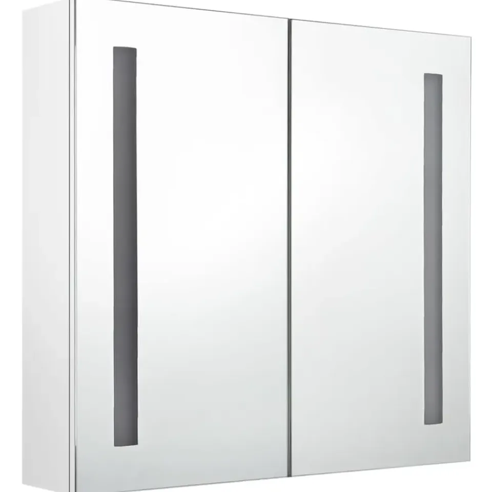 vidaXL - Badkamerkast - Wit - MDF - 62 x 14 x 60 cm Outlet