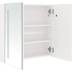 vidaXL - Badkamerkast - Wit - MDF - 62 x 14 x 60 cm Outlet