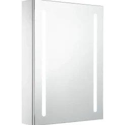 vidaXL - Badkamerkast - Wit - MDF - 50 x 13 x 70 cm Discount