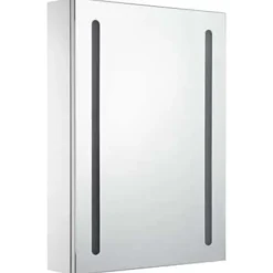 vidaXL - Badkamerkast - Wit - MDF - 50 x 13 x 70 cm Discount