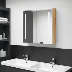 vidaXL - Badkamerkast - Wit - MDF - 62 x 14 x 60 cm Online