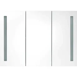 vidaXL - Badkamerkast - Wit - MDF - 89 x 14 x 62 cm New