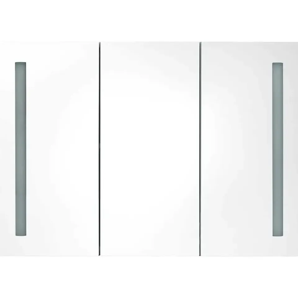 vidaXL - Badkamerkast - Wit - MDF - 89 x 14 x 62 cm New