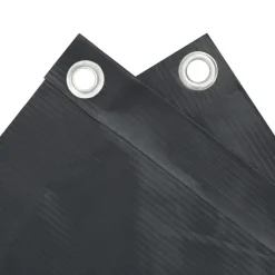 vidaXL - Balkonscherm - Antraciet - 90 x 500 cm