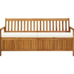 vidaXL - Bank - Bruin - Hout - 170 cm Discount