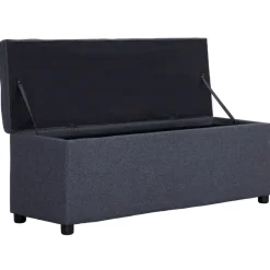 vidaXL - Bank - Grijs - Polyester