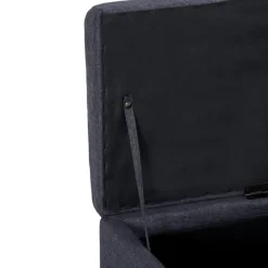 vidaXL - Bank - Grijs - Polyester