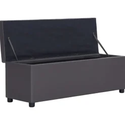 vidaXL - Bank - Grijs - Stof Discount