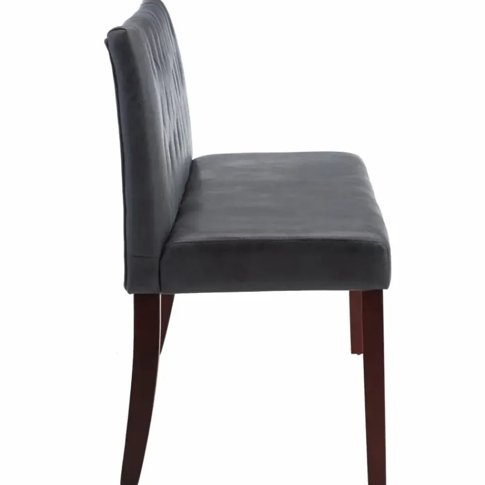 vidaXL - Bank - Grijs - Suède - 148.5 cm Outlet