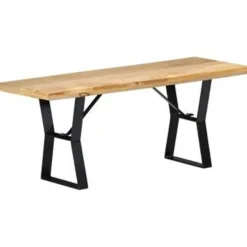 vidaXL - Bankje - Bruin - Hout Hot