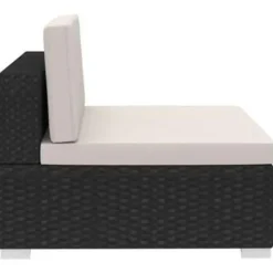 vidaXL - Bankset - Zwart - Poly rattan Sale